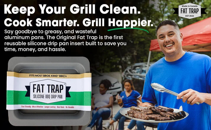 Fat Trap Reusable BBQ Drip Pan Liner - Broil King