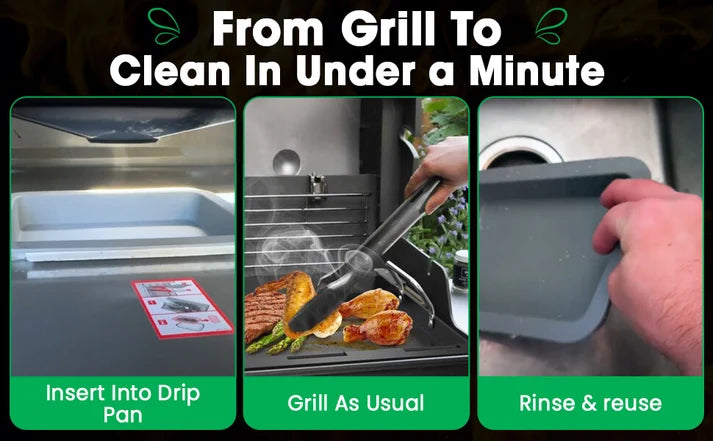 Fat Trap Reusable BBQ Drip Pan Liner - Broil King